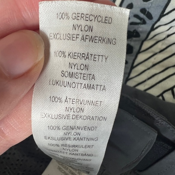 Patagonia Mens Swiftcurrent Grey Wet Wade Cargo Hiking Travel Shorts 10” Medium - Picture 6 of 13